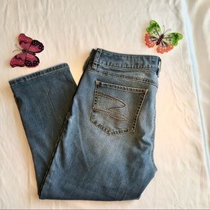 Seven7 Crop Skinny Jeans, Size 10, good pre-owned condition, pet/smoke free home